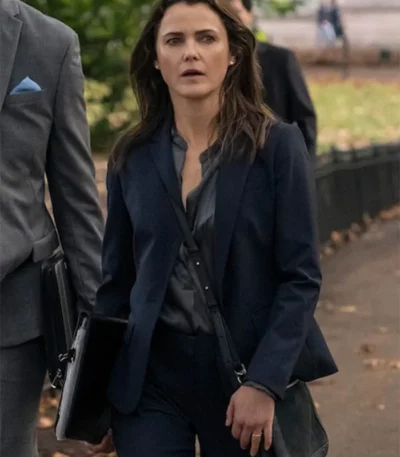 The Diplomat 2023 Kate Wyler Blue Suit