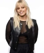 The Grammy Museum Renee Rapp Leather Vest