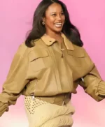 The Jennifer Hudson Show Taylour Paige Leather Jacket