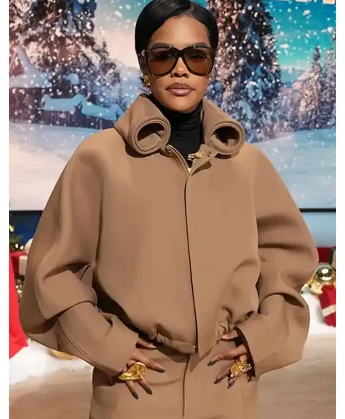 The Jennifer Hudson Show Teyana Taylor Jacket The Jennifer Hudson Show Teyana Taylor Jacket