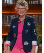 The Kelly Clarkson Show Dame Prue Leith Embroidered Blazer