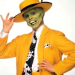 The Mask Jim Carrey Yellow Costume Suit