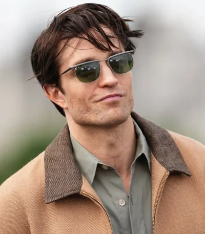 The Odyssey Photocall Robert Pattinson Jacket