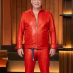 The Roast of Jeff Ross Red Leather Jacket