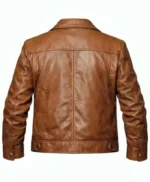 The Romantic Bruno Mars Brown Leather Jacket