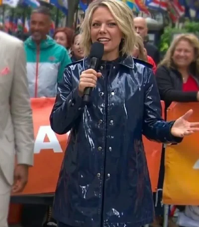 The Today Show 2026 Dylan Dreyer Rain Coat