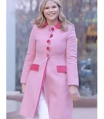 The Today Show Jenna Bush Hager Pink Coat