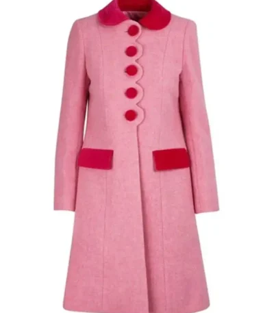 The Today Show Jenna Bush Hager Pink Coat