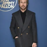 The Tonight Show Ryan Gosling Grey Blazer
