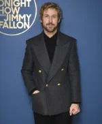 The Tonight Show Ryan Gosling Grey Blazer