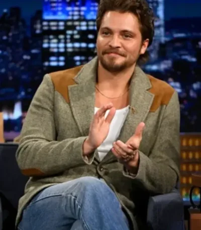 Luke Grimes The Tonight Show S13 Blazer
