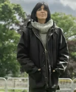 The Traitors Claudia Winkleman Black Hooded Jacket