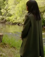 The Traitors Claudia Winkleman Green Coat