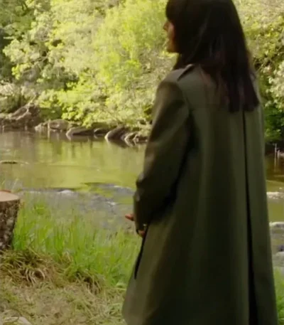 The Traitors Claudia Winkleman Green Coat