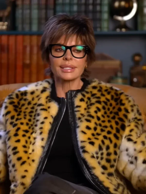The Traitors S04 Lisa Leopard Print Jacket