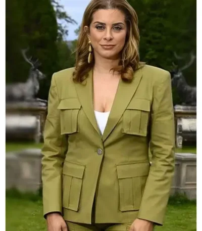 The Traitors US S03 Robyn Dixon Green Blazer
