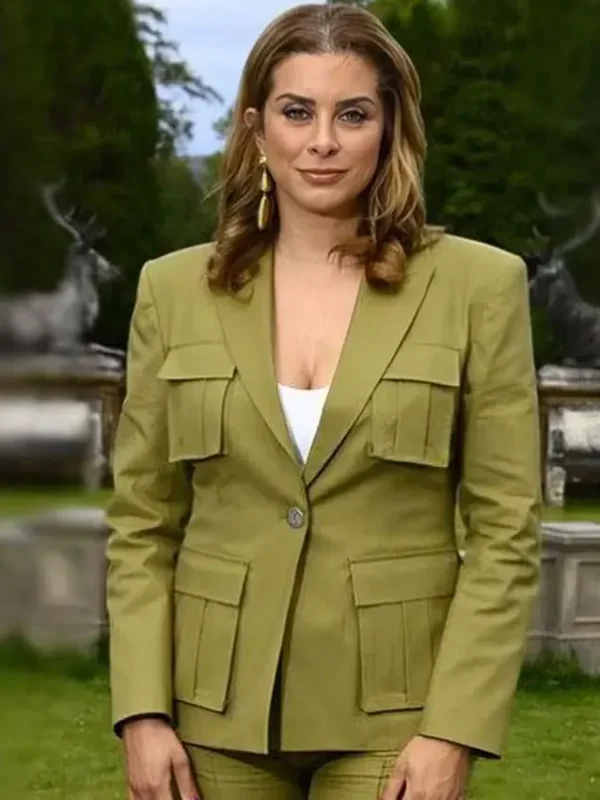 The Traitors US S03 Robyn Dixon Green Blazer