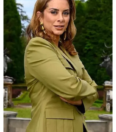 The Traitors US S03 Robyn Dixon Green Blazer