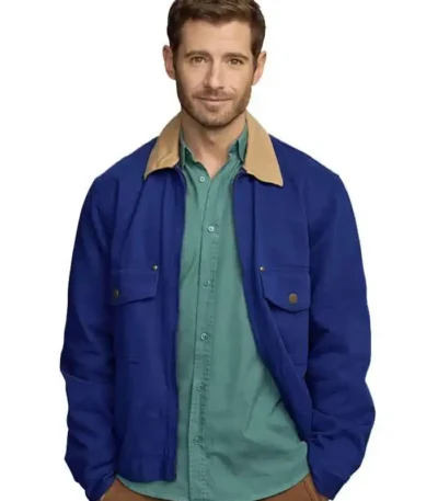 The Twelve Dates Til Christmas Julian Morris Blue Jacket
