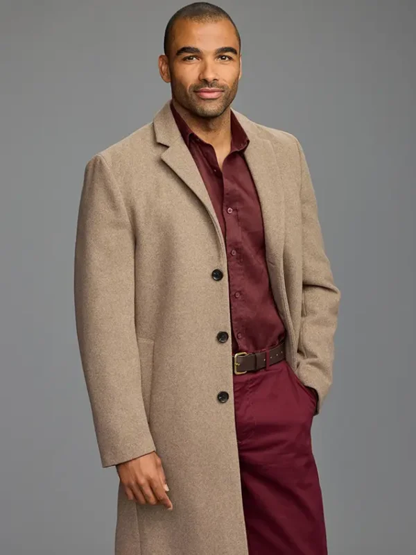 The Twelve Dates Til Christmas Toby Sandeman Wool Coat