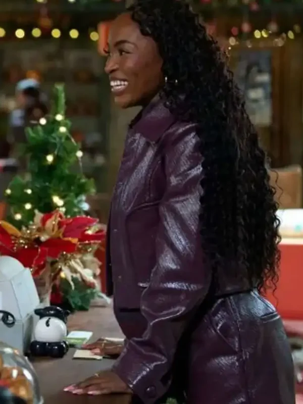 The Twelve Dates Til Christmas Zephani Idoko Leather Jacket
