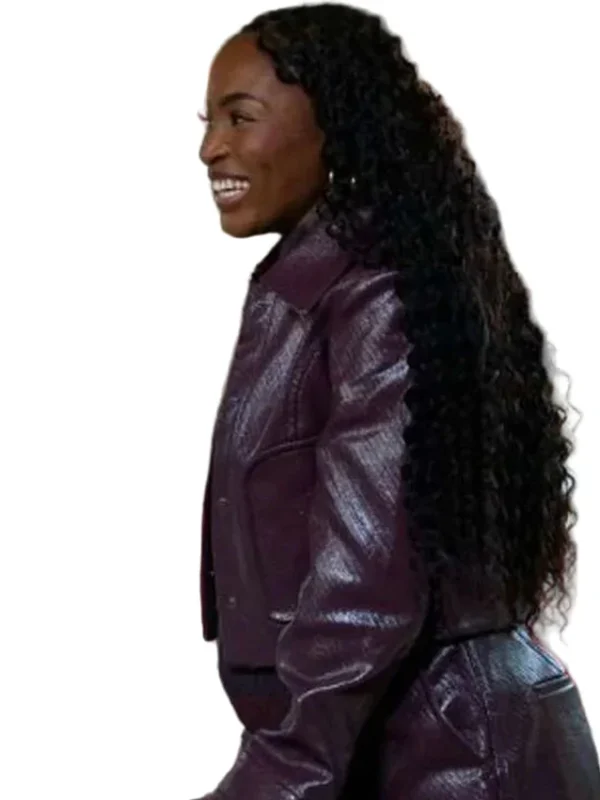 The Twelve Dates Til Christmas Zephani Idoko Leather Jacket