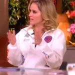 The View 2026 Sara Haines Knicks Half Zip Jacket