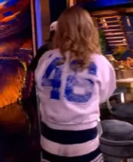 The View 2026 Sara Haines Knicks Half Zip Jacket