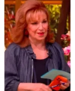 The View Joy Behar Ruffle Neck Jacket