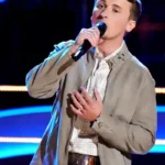 The Voice S24 Dylan Carter Grey Jacket