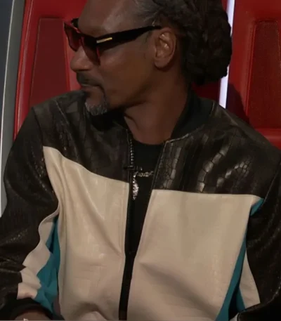 Voice S26 Snoop Dogg Leather Track Jacket