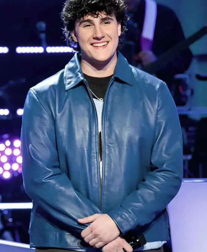 The Voice S29 Lucas West Blue Jacket The Voice S29 Lucas West Blue Jacket