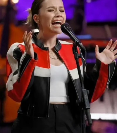The Voice S29 Syd Millevoi Moto Leather Jacket