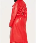 The Voice S29 Alexia Jayy Red Trench Coat