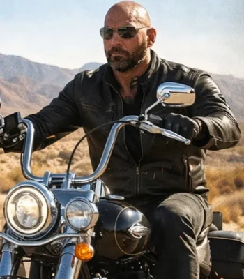 The Wrecking Crew Dave Bautista Black Leather Jacket