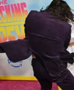 The Wrecking Crew Jason Momoa Purple Blazer