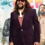 The Wrecking Crew Jason Momoa Purple Blazer