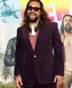 The Wrecking Crew Jason Momoa Purple Blazer