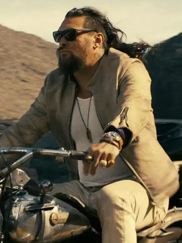 The Wrecking Crew Jason Momoa Suede Jacket