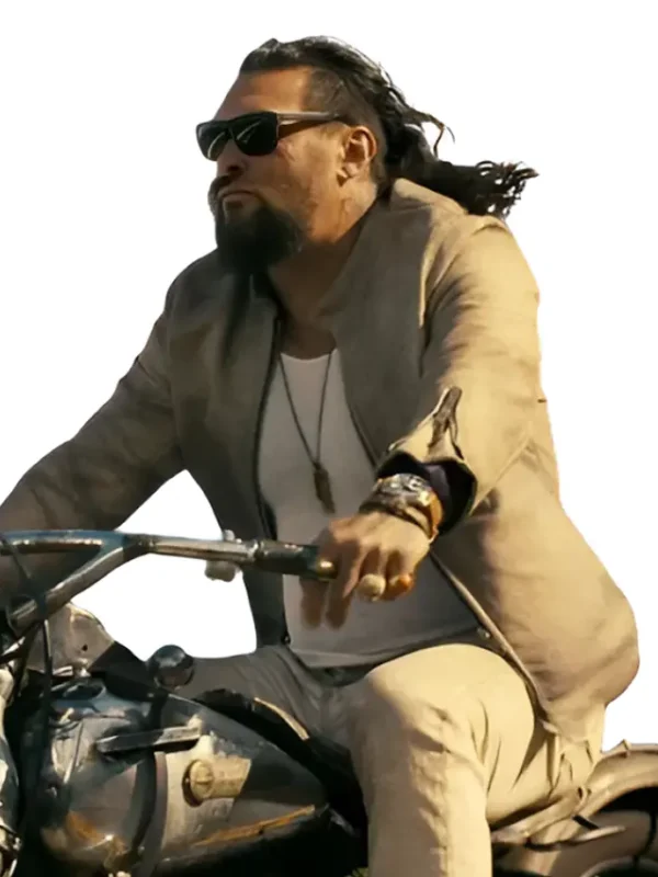The Wrecking Crew Jason Momoa Suede Jacket