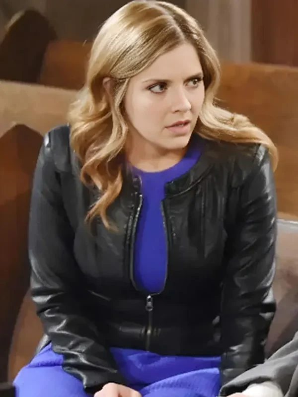 Theresa Donovan Days of Our Lives S49 Leather Jacket