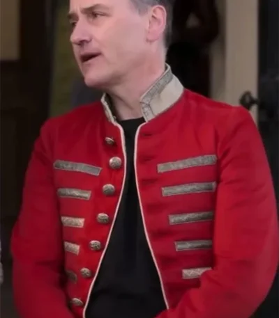 Thomas A Castle for Christmas Red Costume Jacket