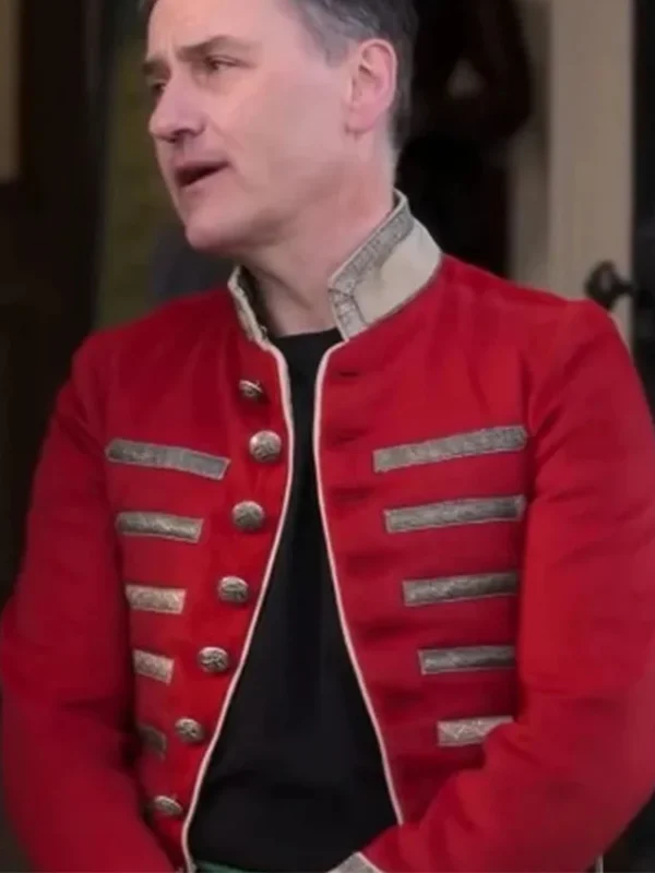 Thomas A Castle for Christmas Red Costume Jacket
