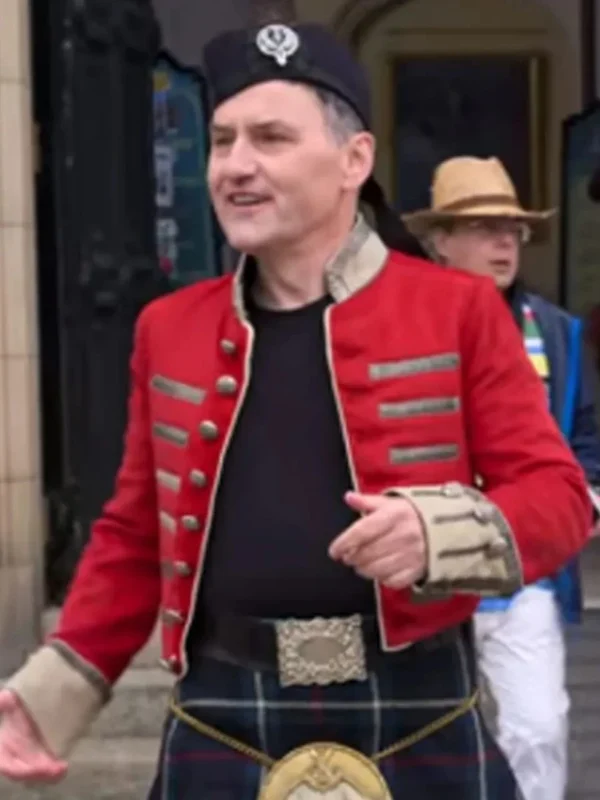Thomas A Castle for Christmas Red Costume Jacket