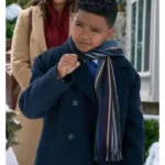 Tidings for the Season Elijah-Justus Lewis Blue Peacoat