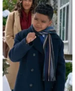Tidings for the Season Elijah-Justus Lewis Blue Peacoat