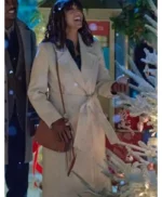 Tidings for the Season Tamera Mowry-Housley Wool Coat
