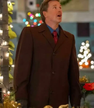 Timeless Tidings of Joy Paul Greene Brown Coat