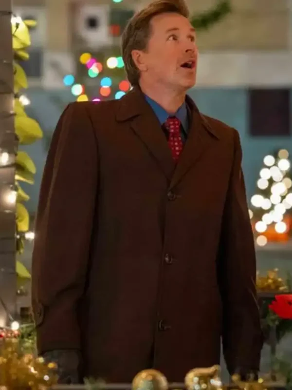 Timeless Tidings of Joy Paul Greene Brown Coat