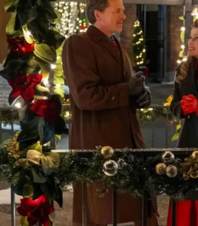 Timeless Tidings of Joy Paul Greene Brown Coat